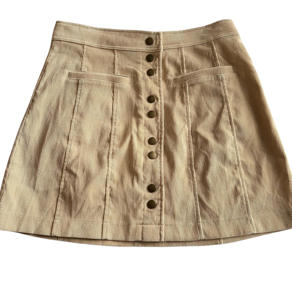 Lulu’s corduroy mini skirt